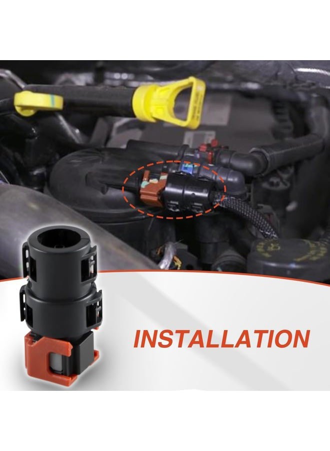 KPALAG Fuel Filter Return Line Connector Compatible with Ford Powerstroke 6.7L 2017-2020 Replace# HC3Z-9A564-A - Image 5