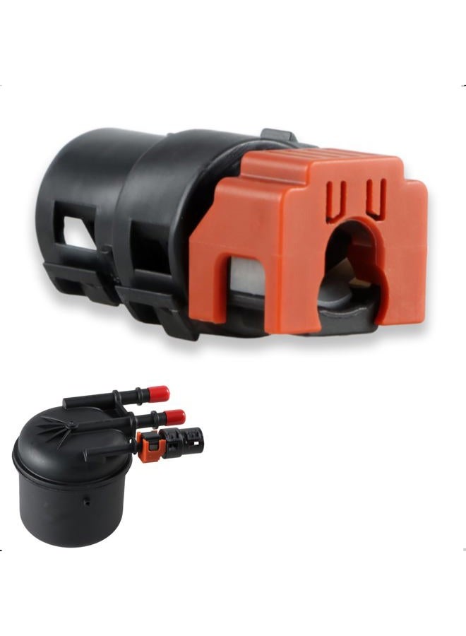 KPALAG Fuel Filter Return Line Connector Compatible with Ford Powerstroke 6.7L 2017-2020 Replace# HC3Z-9A564-A - Image 1