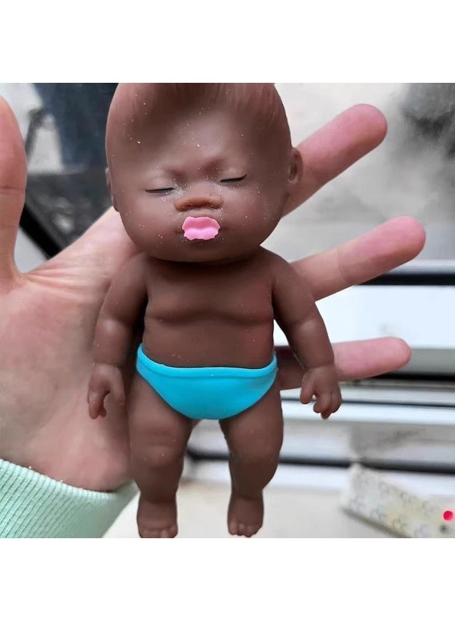 Big Black Doll Squeezable Toy, Stress Relief Artifact, Black Doll, Small Gift, Mascot, Doll, Natasha - Image 5