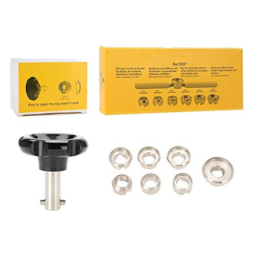 Rotekt Professional Watches Case Back Opener watch repair tools Watches Back Case Opener With 7 Dies - Image 1