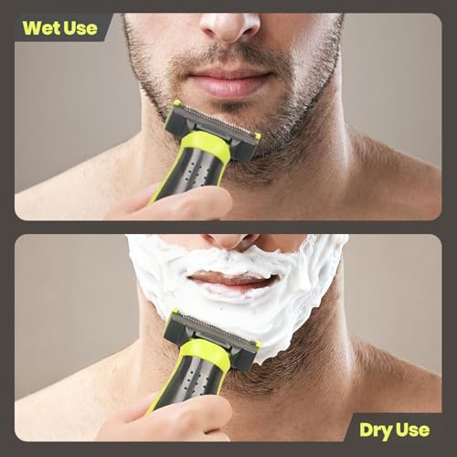 NSXAYIWE Beard Trimmer for Men, Rechargeable Face & Body Hair Trimmer, Washable Mens Electric Razors for Shaving Face, Beard, Mustache Trimmer, Double Sided Tooth Razors for Teen Boys - Image 4