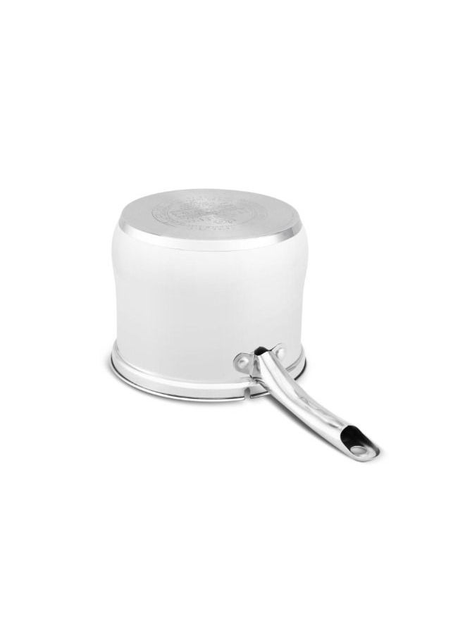 EDENBERG - EDENBERG Saucepan with Basket 3.8L | Stainless Steel Saucepan with lid + Basket |Food Heats up Quickly and Material Preserves Heat Long | Frying Basket |Suitable For all Types of Cookers & Inductive - Image 1