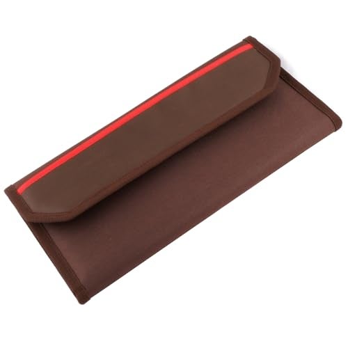 Asraw Car Documents Holder Organizer | Vehicle Documents Paper Storage Wallet for Driving Licence, RC Book, PUC, Insurance for Cars, Two Wheeler, Auto and Truck (Brown) - Image 4