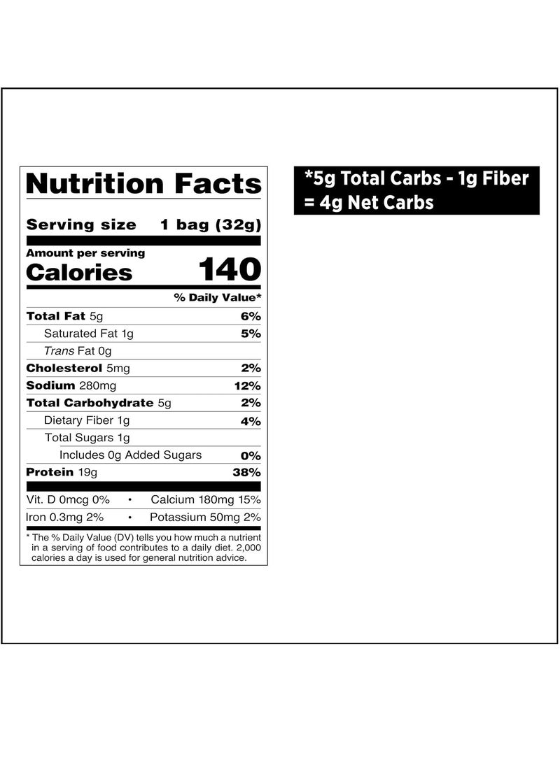 كويست رقائق بروتين على شكل تورتيلا من كويست نيوتريشن، 32 جرام، حارة وتوابل، عبوة من 8 قطع - Image 3