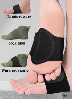 IKBEN Orthotic Arch Support Plantar Fasciitis Relief Arch Support Brace Foot Pain Relief Flat Feet Insoles Gel Arch Support Cushions Flat Feet Support Orthopedic Foot Care Gel Pads  - Image 4