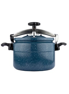 Alsaif 7Liters Aluminium Granite Pressure Cooker 7 Litter Blue Blue  - Image 2