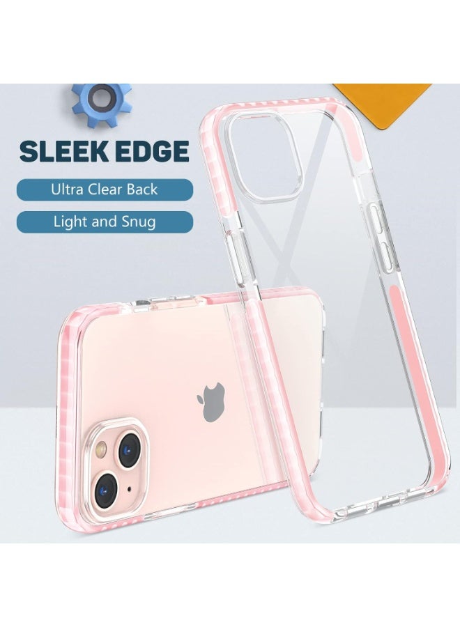 iPhone 14 pro Case – Clear Slim Shockproof Bumper Cover (Pink) | 6.1" 2025 - Image 5