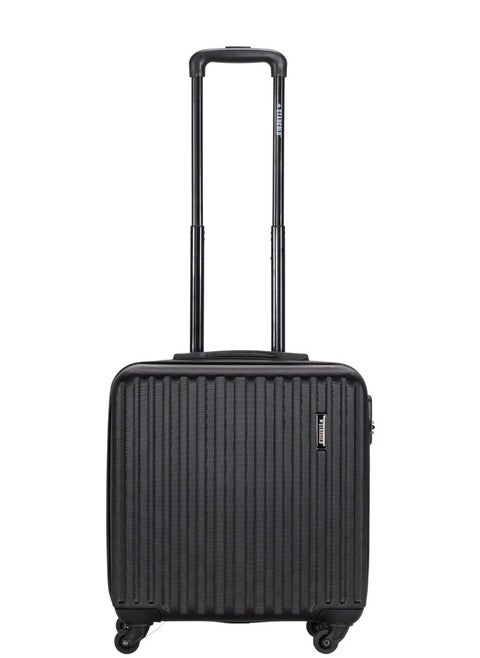 Single Hardside Spinner 4 Wheels Cabin Trolley Luggage With Number Lock 16 Inches