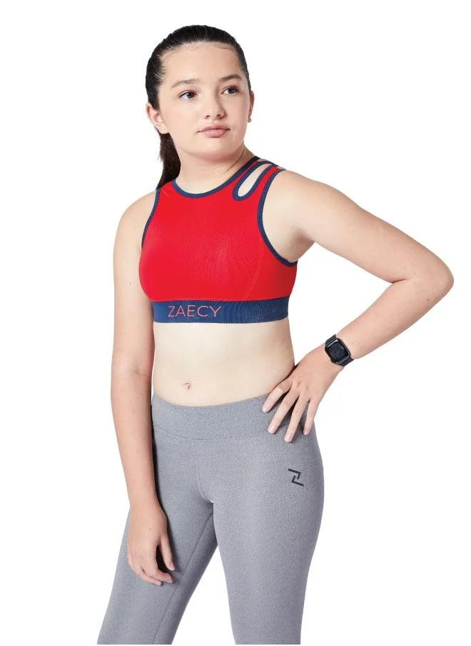 زيسي Girl's High-Support Sports Bra