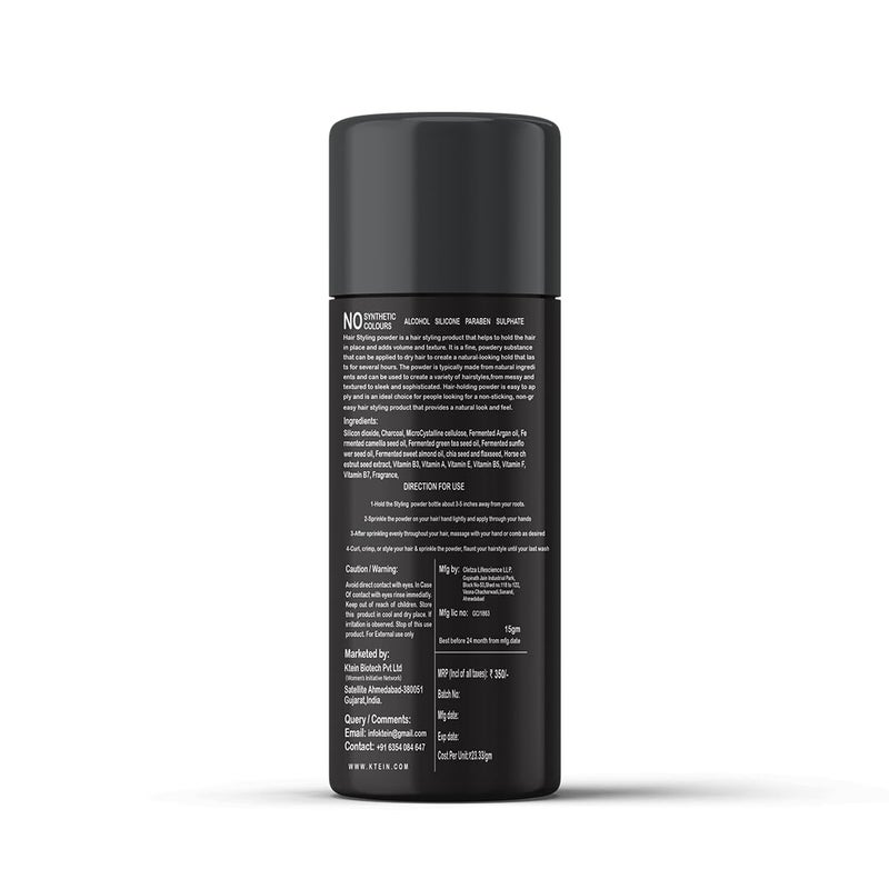 Ktein Natural Hair Styling Powder for Man Only - Image 2