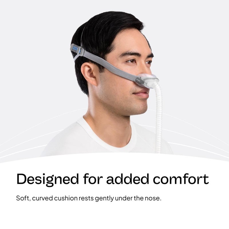 ResMed AirFit N30 Cushion - Nasal CPAP Mask Cushion Replacement - Soft Silicone - Medical CPAP Supplies & Accessories - Small/Wide - Image 4