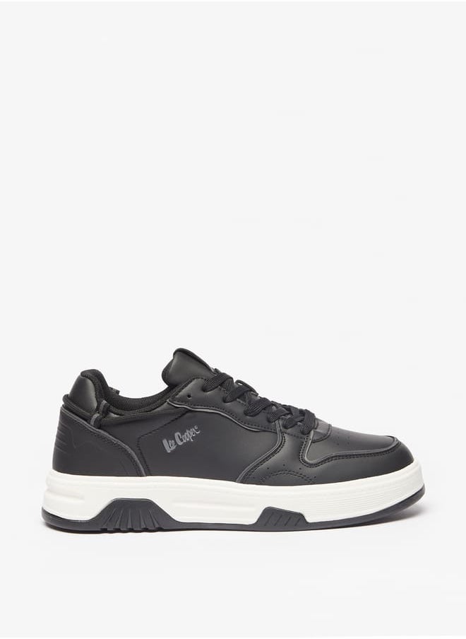 Lee Cooper - Mens Panelled Lace-Up Sneakers - Image 1