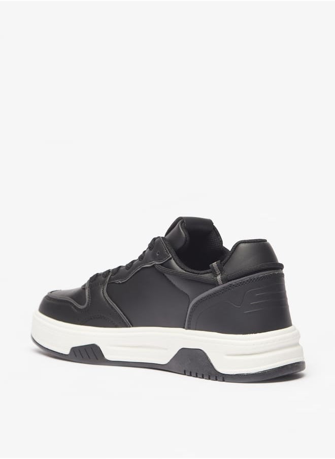 Lee Cooper - Mens Panelled Lace-Up Sneakers - Image 1