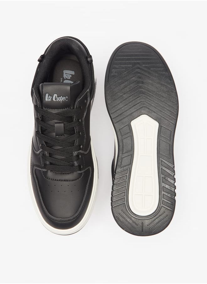 Lee Cooper - Mens Panelled Lace-Up Sneakers - Image 1