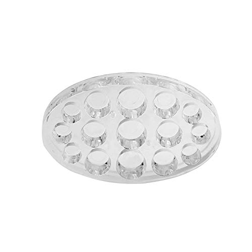 Antilog Ink Holder,15 Holes Oval Acrylic Permanent Makeup Microblading Pigment Cup Stand Ink Holder - Image 2