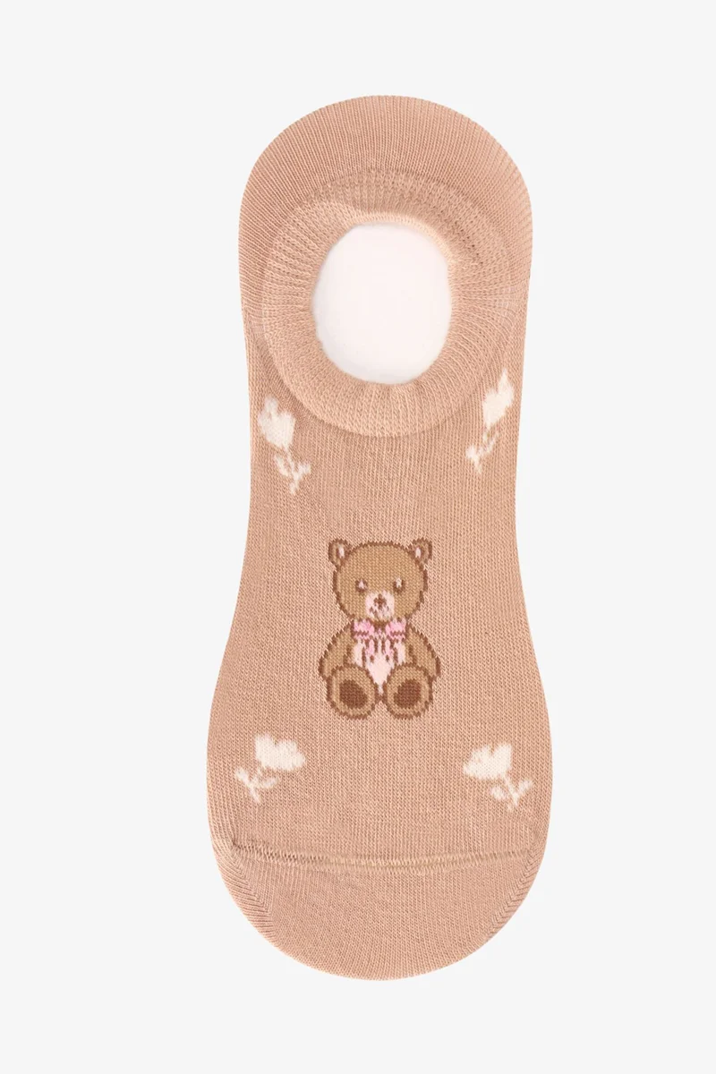 Penti PENTI Bear Bow Cotton Pair Sneaker Socks