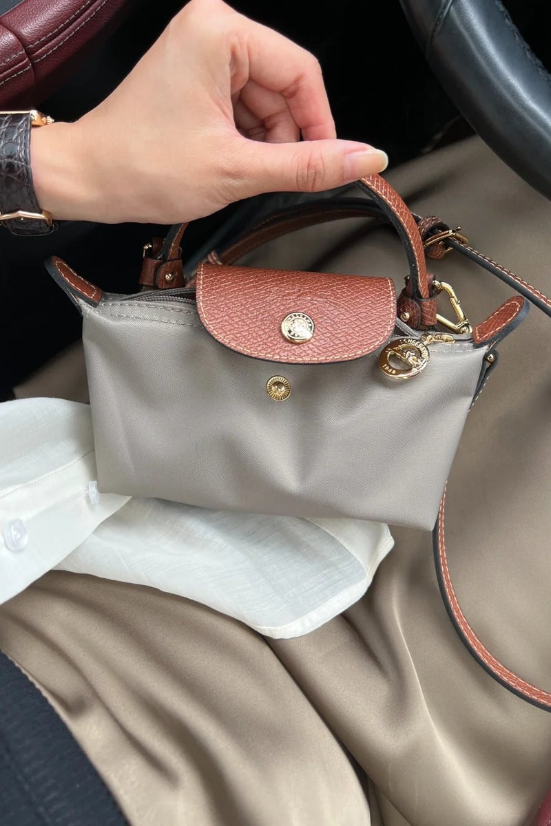 Longchamp Le Pliage mini Shoulder Straps women's Classic Fashion Versatile Mini Makeup Bag, Handbag, Shoulder Bag,shoulder strap - Image 2