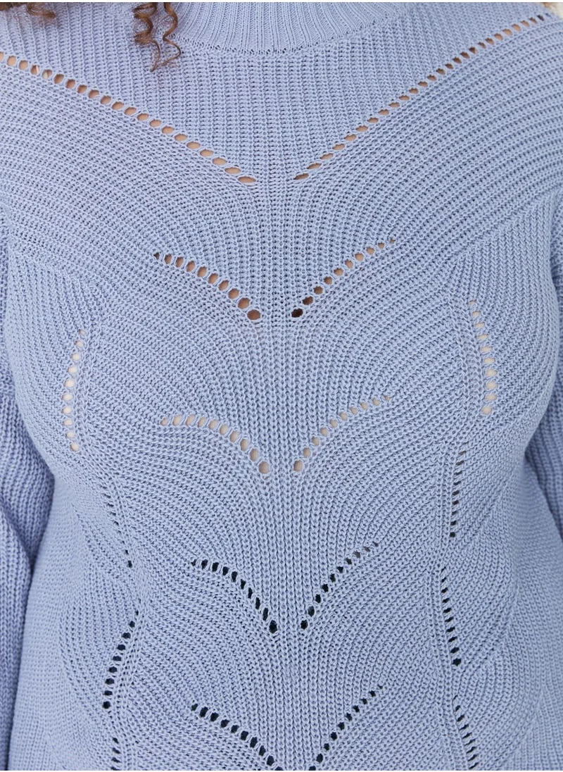 Trendyol Curve High Neck Knitted Sweater