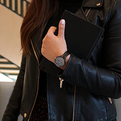 Nine West Women's Crystal Accented Bracelet Watch - Image 3