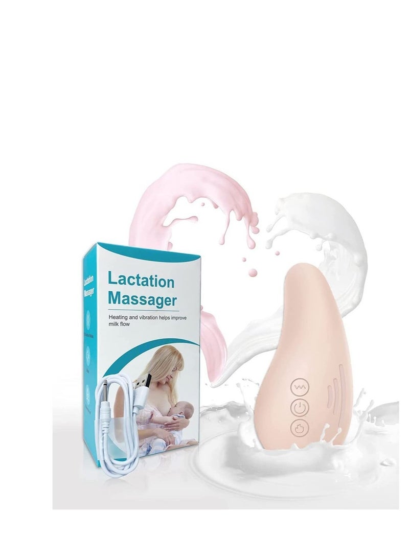 Y&D Breastfeeding Massager, Adjustable Heating and Vibration, Warming Lactation for Clogged Milk Duct, Mastitis, Engorgement Relief Improve Flow Breast Postpartum Women - Image 5