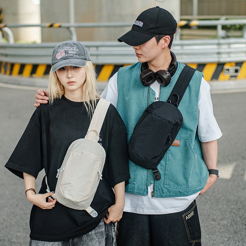 Outdoor Portable Small Satchel Girl''s Lightweight Outgoing Crossbody Bag Sports Mountaineering Bag Chest Bag Casual Shoulder Bag - Image 5