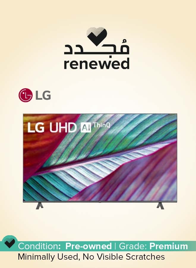 LG Renewed - 43-Inch 4K Smart TV - UHD Black - Image 1