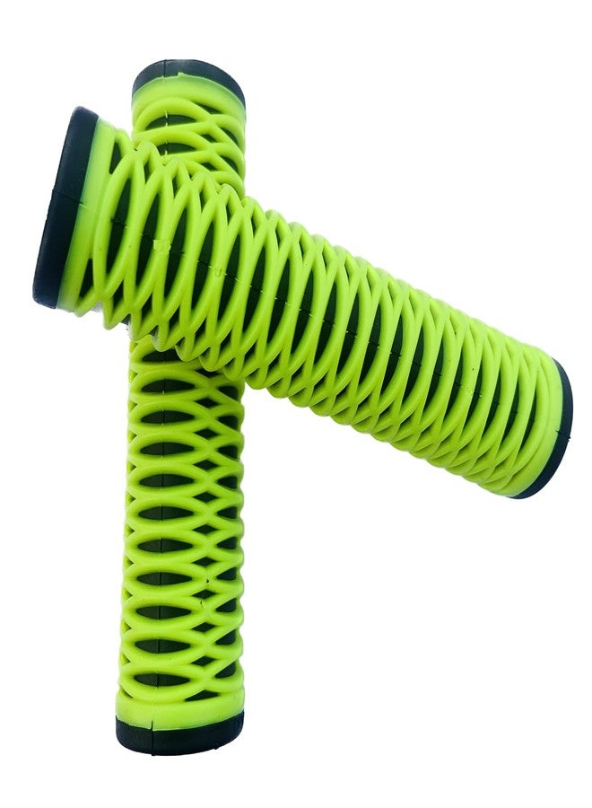 Wavva® Handle Grip 12cm Length Soft Rubber Non Toxic Anti-Slip MTB/City Standard Size Cycle Handle Grip. ( Quality Product Only) (Multi-Color) - Image 1