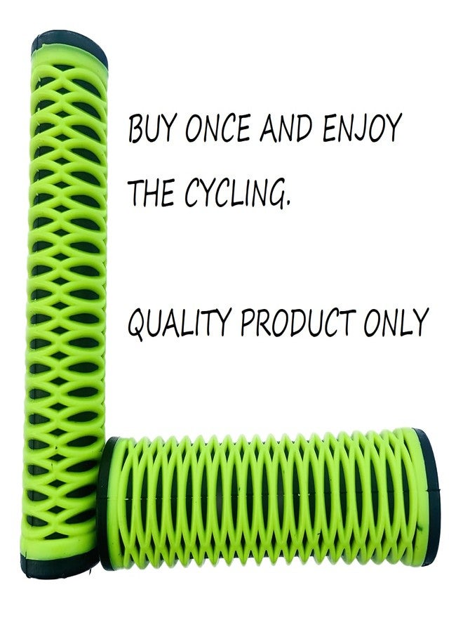 Wavva® Handle Grip 12cm Length Soft Rubber Non Toxic Anti-Slip MTB/City Standard Size Cycle Handle Grip. ( Quality Product Only) (Multi-Color) - Image 3