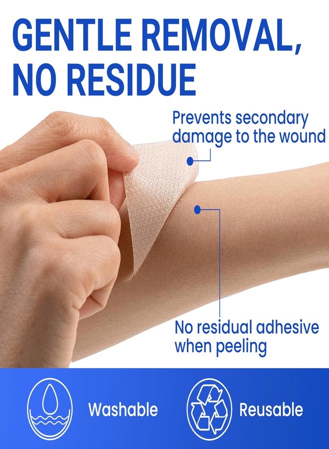 Bioemmalab Silicone Scar Sheets Medical Grade Tape (1.6"x150" Roll Healing Patches for C-Section, Keloid, Face Wrinkles, Stretch Marks, Surgical Recovery, Professional Scar Cover for Sensitive Skin, Soft Tissue - Image 5
