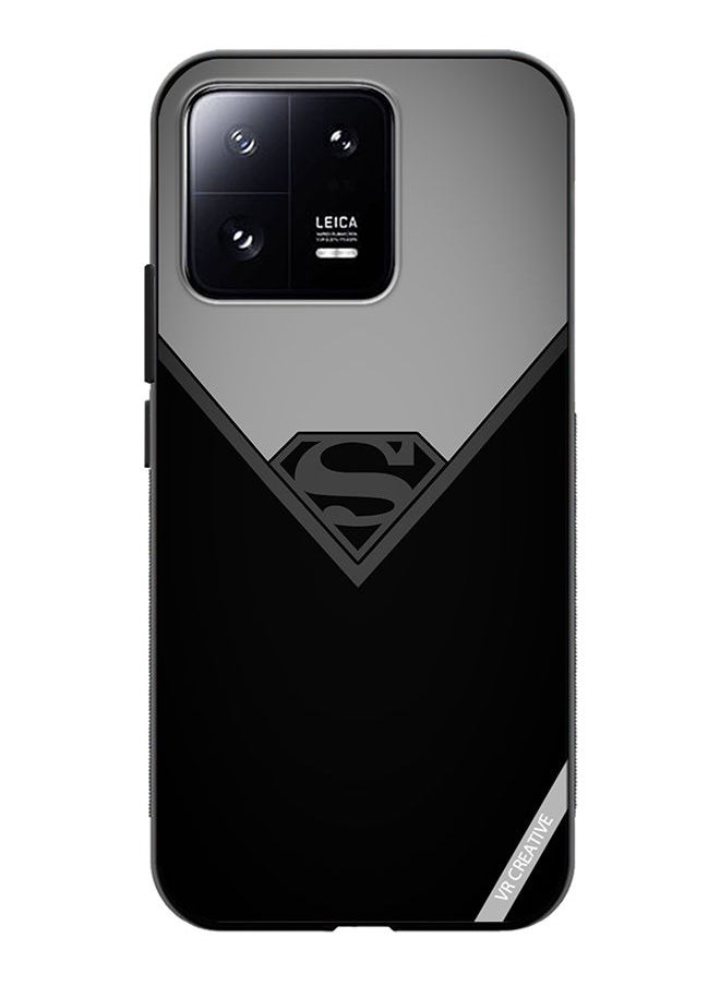 VR CREATIVE - Protective Case Cover For Xiaomi 13 Pro Simple Superman Design Multicolour - Image 1