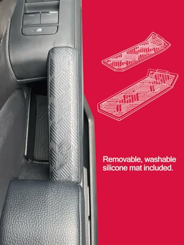 AZUTO Door Side Storage Organizer for TACOMA & 4RUNNER, Black Interior Accessories Compatible with Toyota Tacoma（N400, 2024+ model year）, 4Runner (N500, 2025+ model year Models - Image 5