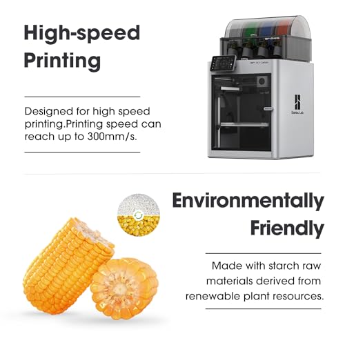 eSUN PLA Basic Filament 1.75mm, 3D Printer Filament High Speed PLA for Fast Printing, 1KG Spool (2.2 LBS) 3D Printing Filament for High Speed 3D Printers, Silver - Image 5