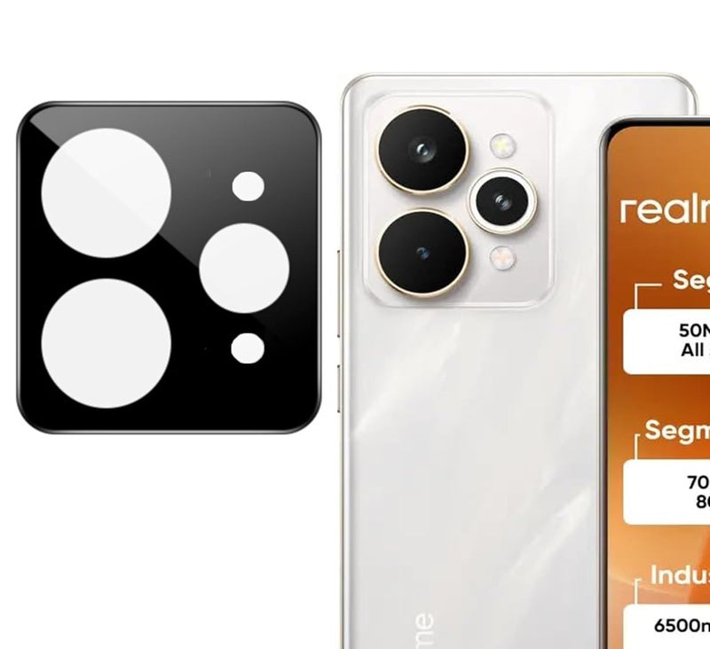 FabeKee Camera Lens Protector Compatible With Realme 15 Pro 5G 9H Tempered Glass, Anti-Scratch, HD Clear, Easy Installation, Ultra-Thin Camera Lens Protection - Image 1