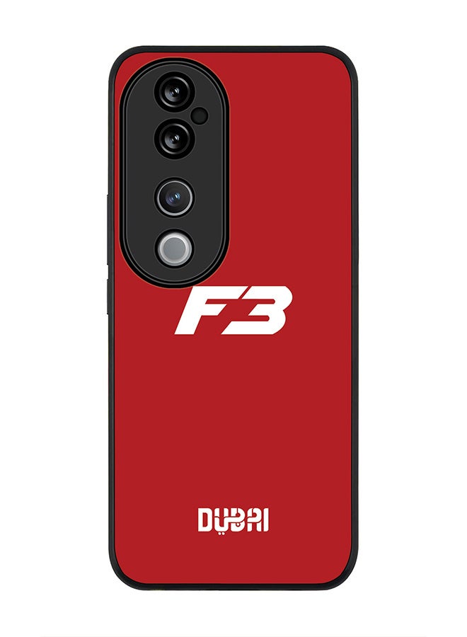 Stylizedd For vivo V40 5G /vivo V40 Pro Case,Slim fit Camera Protection, Shockproof Thin Phone cover - Faz3 Dubai Red - Image 1