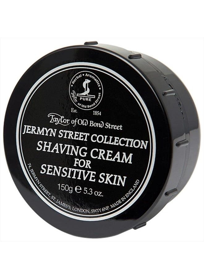 Taylor of Old Bond Street - Jermyn Street Luxury Shaving Cream for Sensitive Skin, 5.3-Ounce 01014 - Image 1