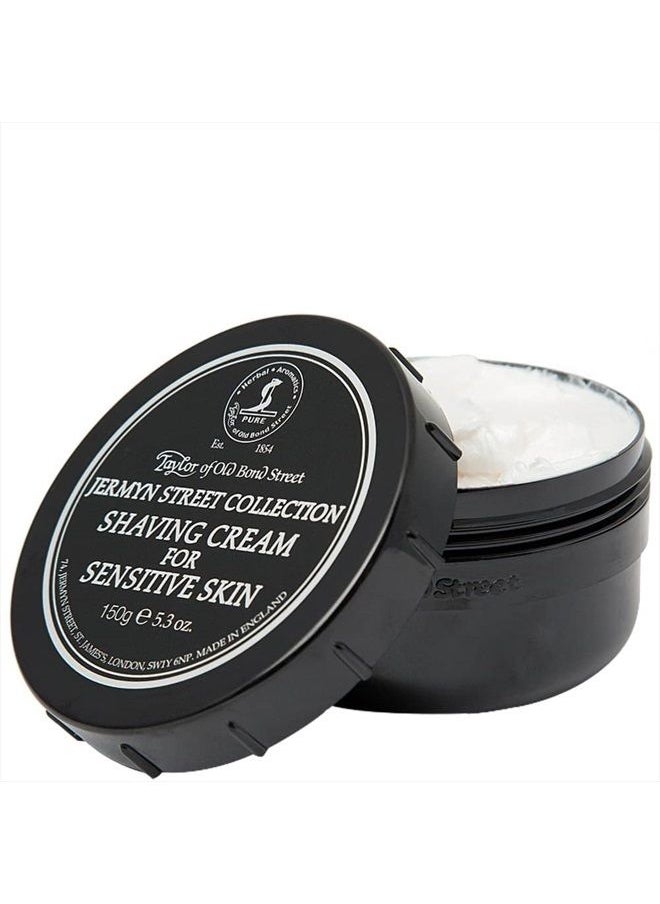 Taylor of Old Bond Street - Jermyn Street Luxury Shaving Cream for Sensitive Skin, 5.3-Ounce 01014 - Image 1