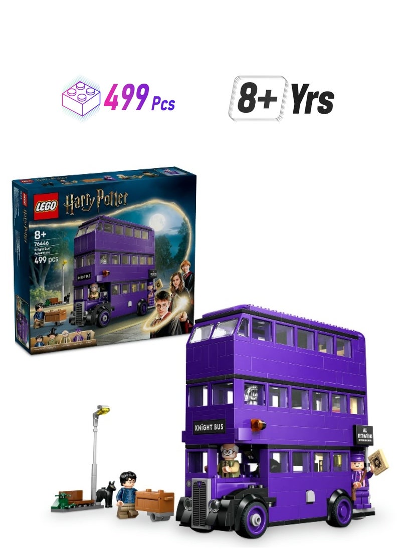 LEGO LEGO Harry Potter Knight Bus Adventure 76446 Building Set (499 Pieces)  - Image 1