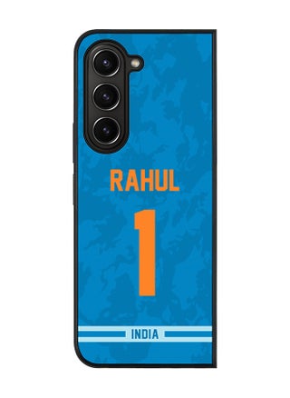 Cover for Samsung Galaxy Z Fold5 Case, Rugged Black Slim Fit Soft Flexible Thin Protective Phone Cases - Player Name - KL Rahul, Jersey Number- 1 - pzsku/ZCF3CD68A6EC6329E33D9Z/45/_/1697269415/a1bc5d61-5609-4eff-b60a-630682515e6a