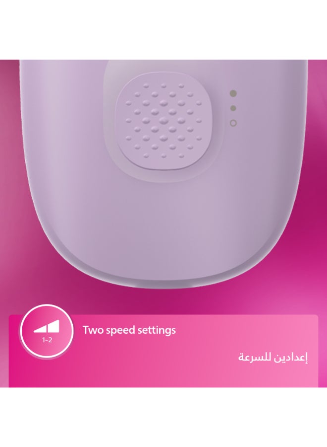 Philips Epilator Series 4000 Corded Epilator purple - Image 3