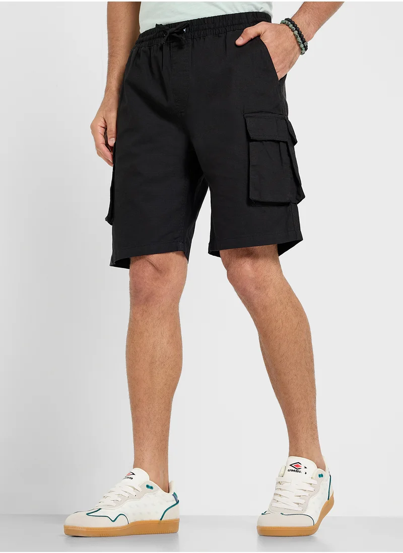 BRAVE SOUL Cargo Pocket Shorts