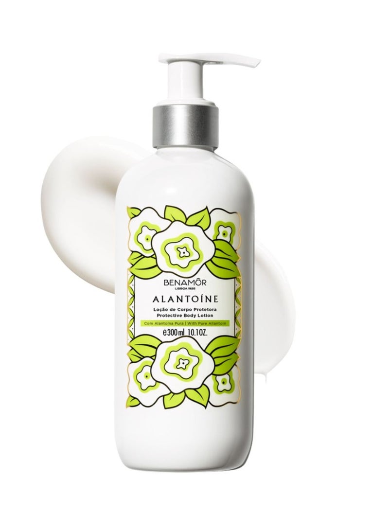 BENAMÕR Alantoine Body Lotion – Lightweight Moisturising Body Lotion with Allantoin, Organic Lemon Extract & Castor Oil | Softening, Refreshing Skin Care – 300ml - Image 1