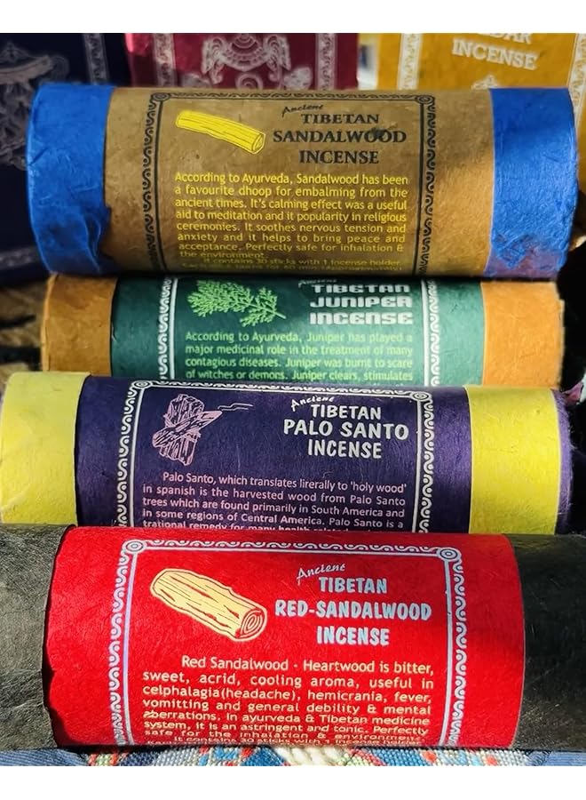 إيروريكس أعواد بخور مريمية بيضاء طبيعية 30 عودًا مصنوعة يدويًا بنسبة 100% مع حامل بخور خشبي، بخور علاجي عطري للصلاة للاسترخاء وتنقية الهواء والعقل والروح والطقوس - Image 5