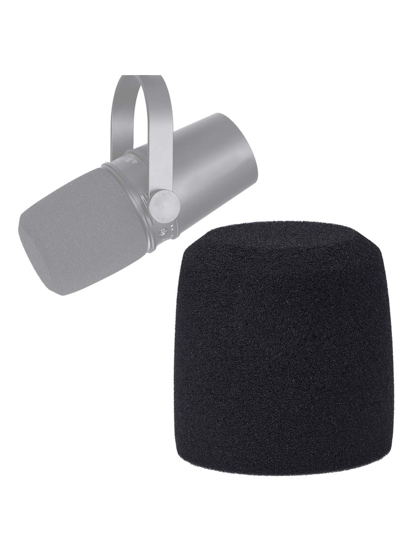 SUNMON SUNMON Shure MV7 Pop Filter Foam Cover - Professional Mic Windscreen Wind Cover Compatible with Shure MV7 Podcast Microphone to Minimise Plosives  - Image 1
