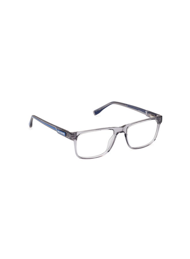 Men's Rectangular Eyeglass Frames Shiny Grey SKECHERS SE330402251 51 mm