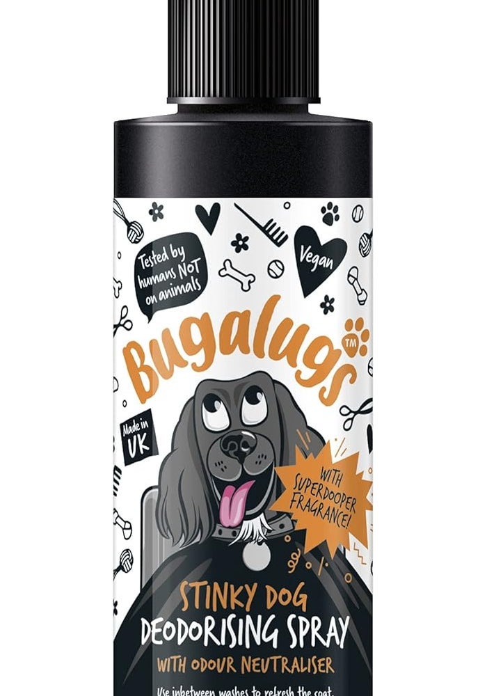 Bugalugs Dog Deodorizing Spray With Odour Neutraliser - 200ML - Image 1