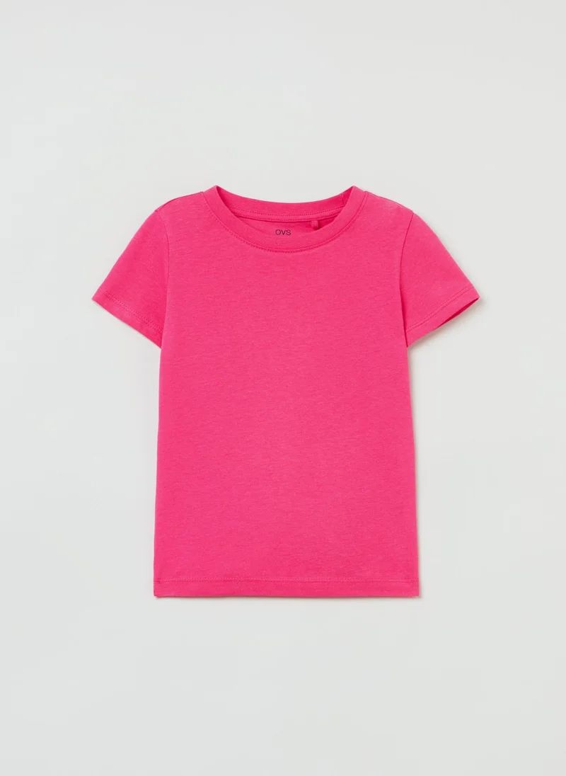 او في اس OVS Girls T Shirts - Red