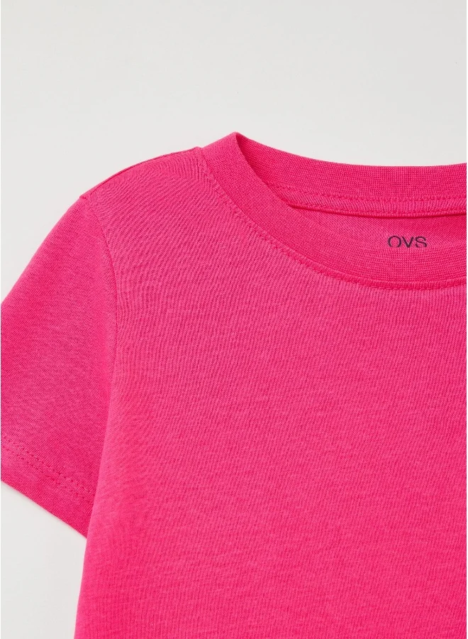 او في اس OVS Girls T Shirts - Red
