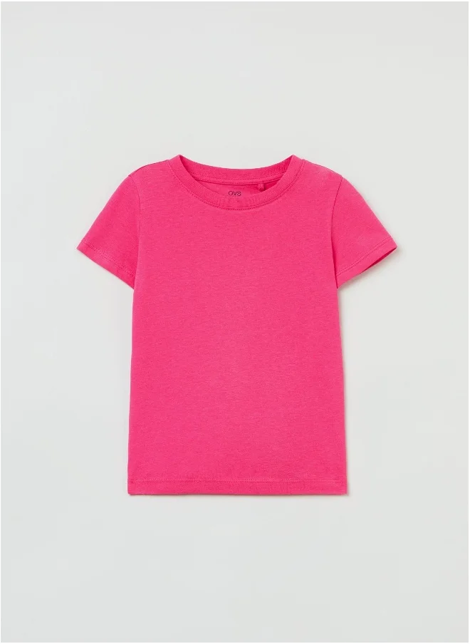 او في اس OVS Girls T Shirts - Red