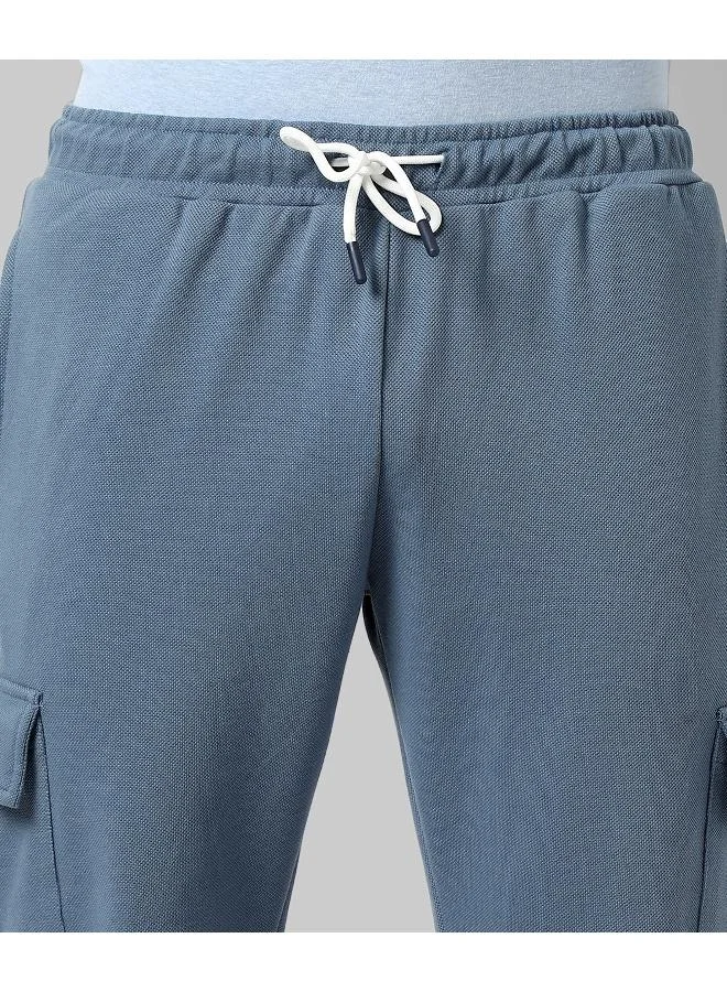 كامبوس سوترا بنطال رياضي ذو قصة عادية باللون الأزرق الصلب للرجال