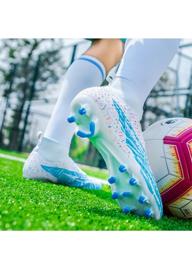 Beauenty - Mens Soccer Shoes Firm Ground Soccer Cleats Outdoor Indoor Professional Youth Boys Football Shoes Unisex Football Cleats - Image 1